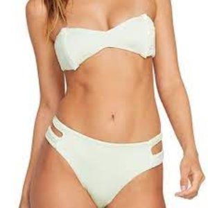 NWT!! Volcom Smock That Retro Bikini Bottom Spearmint Size XS